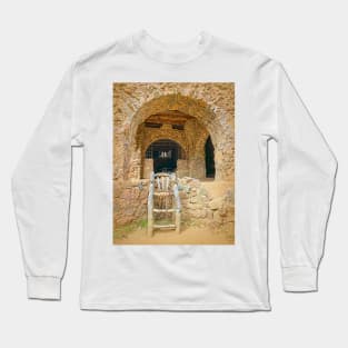 Six Foot Chair at Entrance of Bishop Castle Long Sleeve T-Shirt